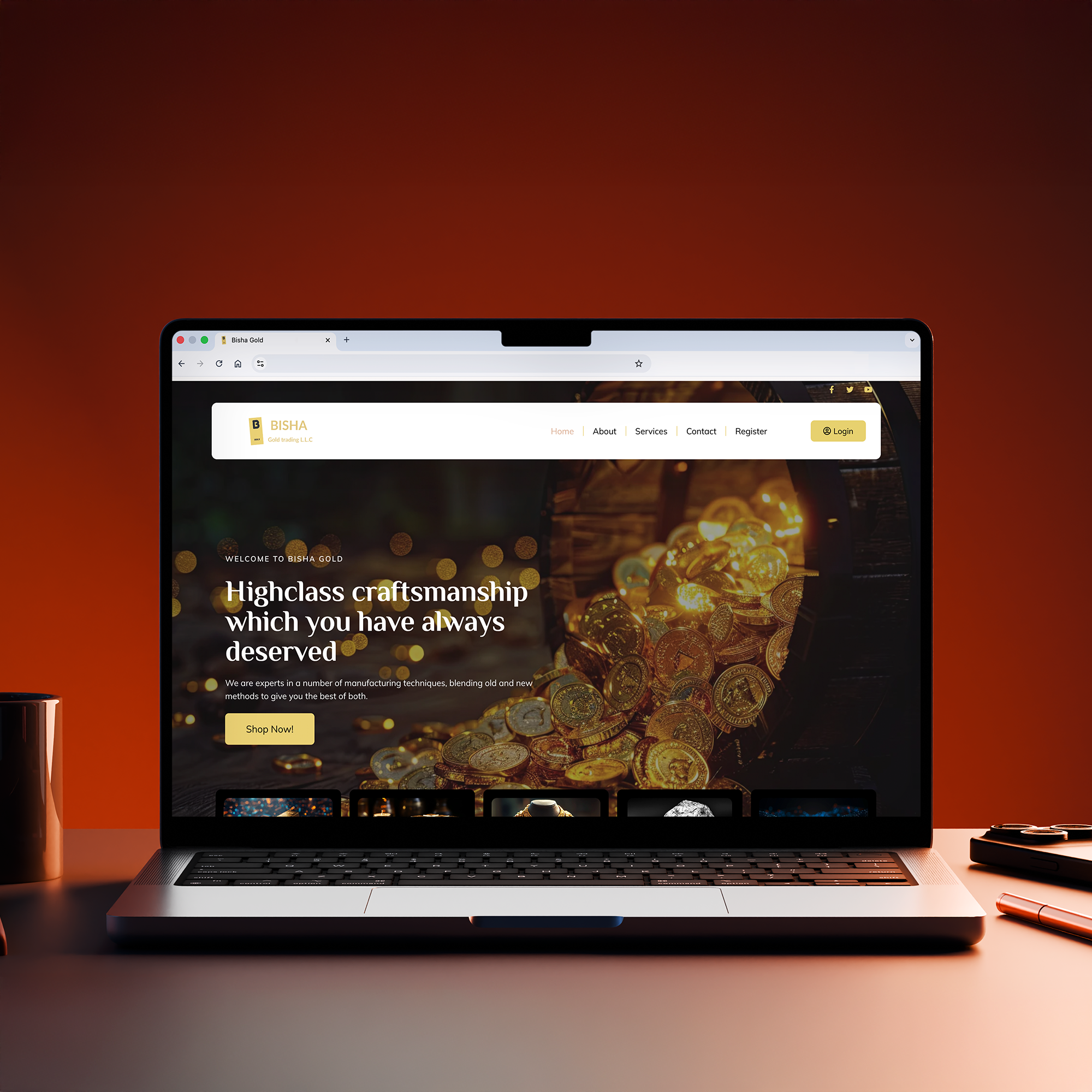 Image gallery marquee